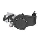 Originele Nitro Motors 49cc motorblok voor miniquads en dirtbikes compleet met koppeling, trekstarter, carburateur en luchtfilter.
