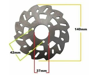 Remschijf  1 type Wave