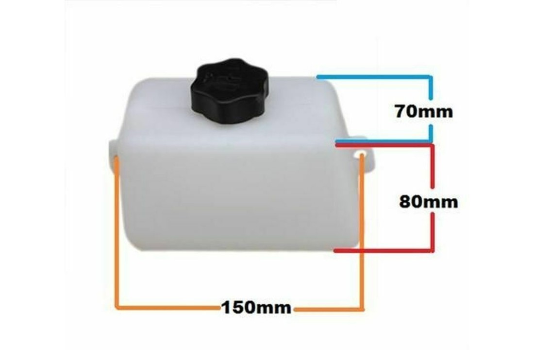 Benzinetank DS67 minicrosser - Nitro Motors