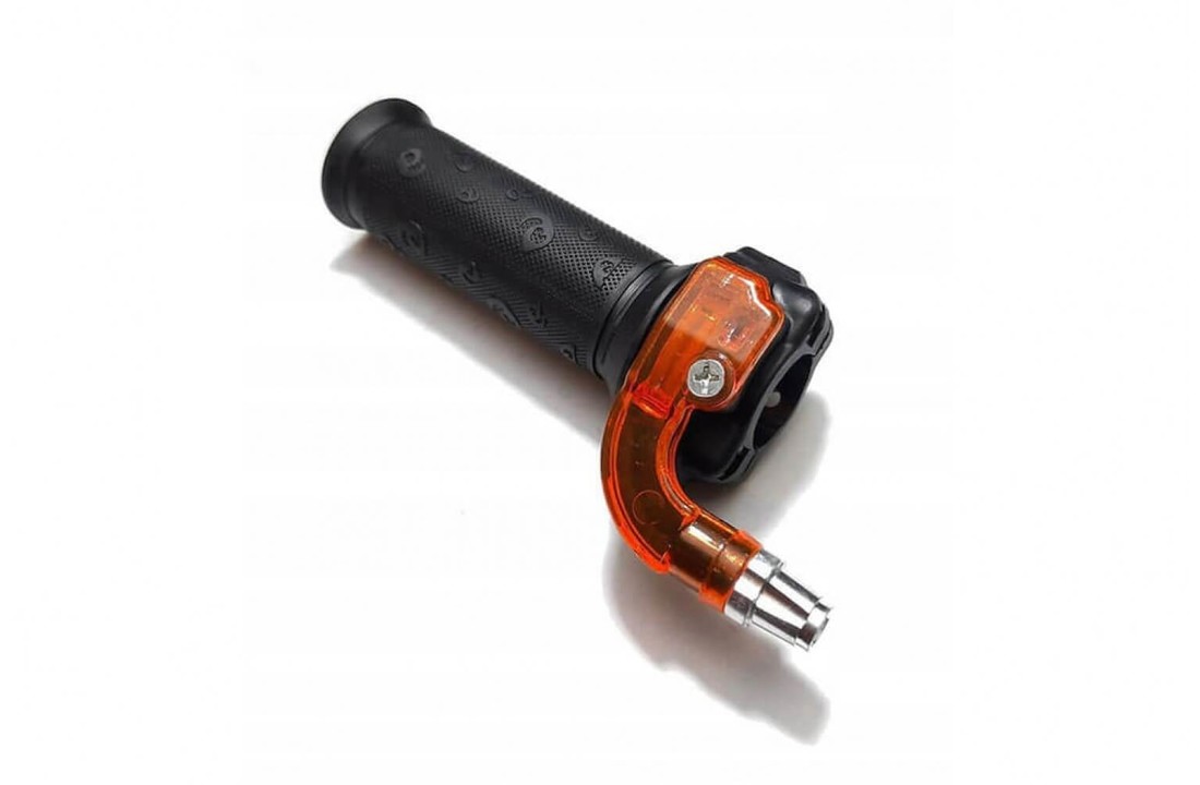Gashendel met begrenzer voor minibikes / minicrossers