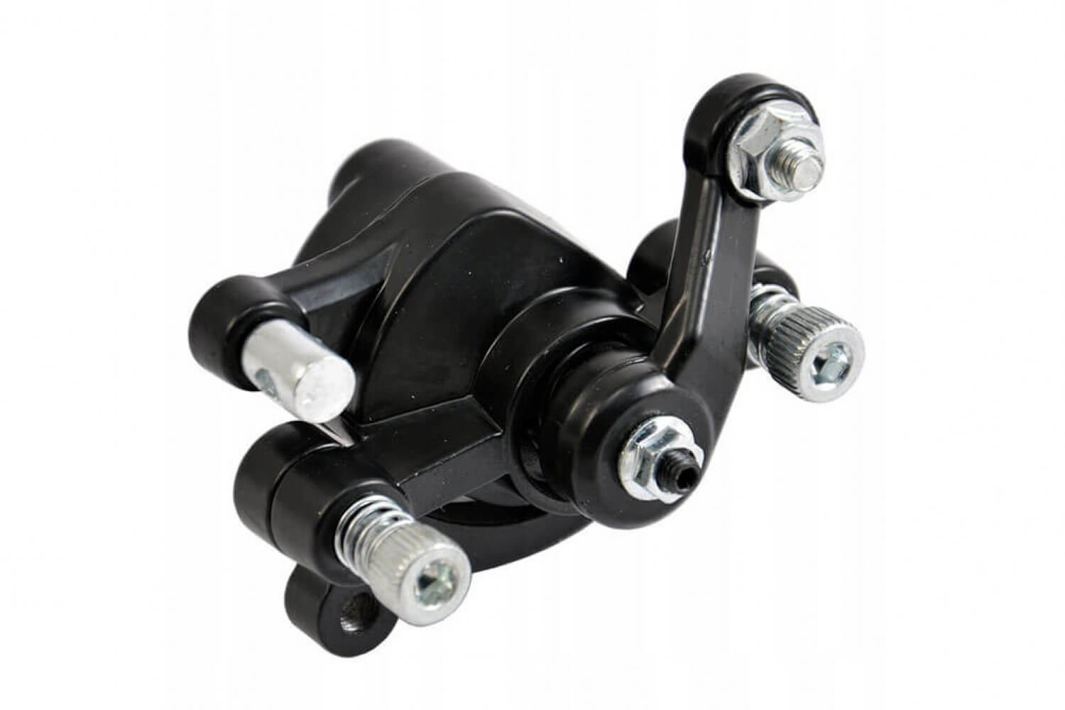 Zwarte remklauw rechtsvoor, linksvoor of achterkant