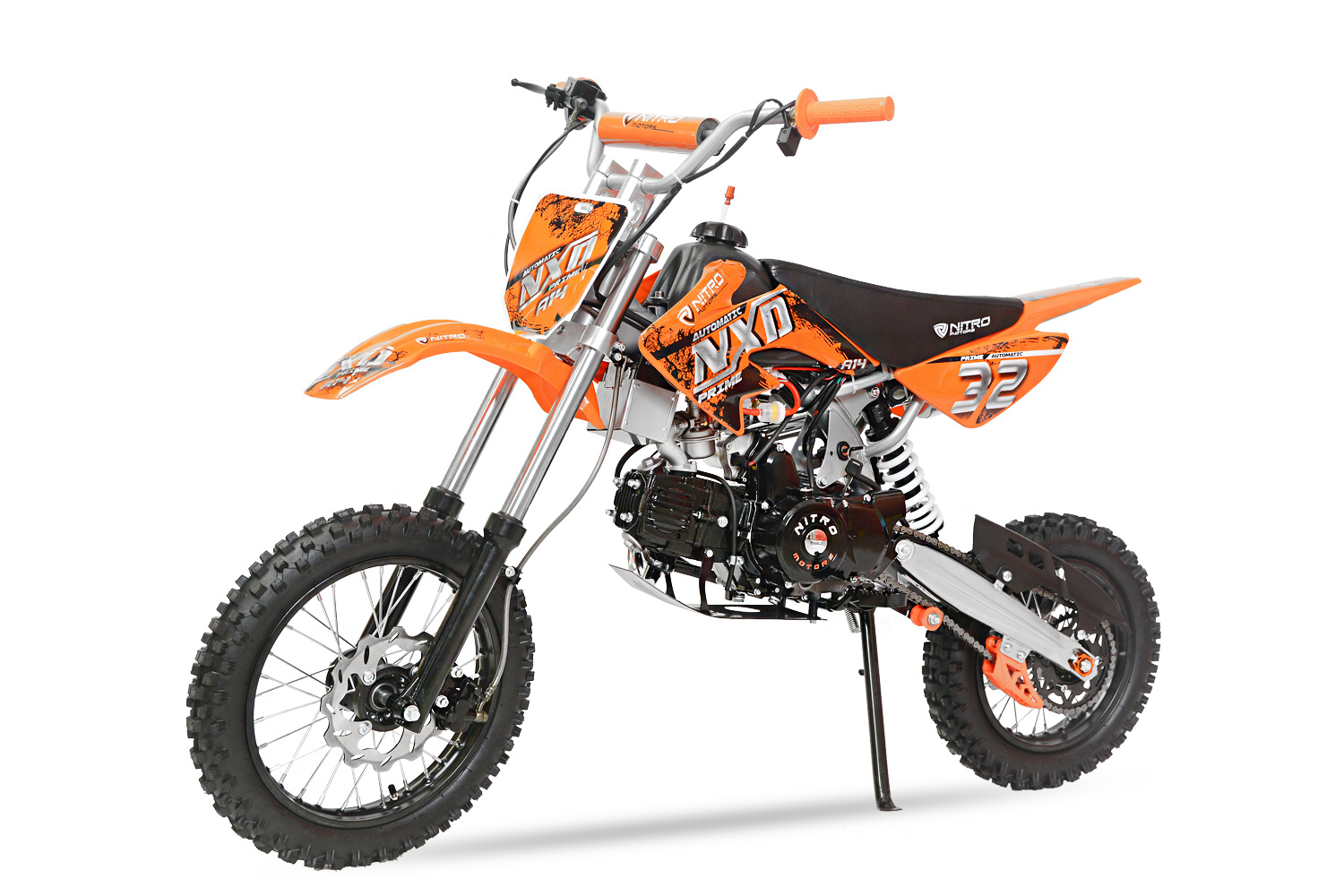 NXD Prime A14 Dirtbike 125cc automaat met elektrische starter