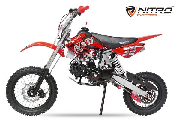 NXD Prime A14 Dirtbike 125cc automaat met elektrische starter