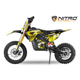 Eco Tiger Crossbike 1100W met lithium accupack em hydraulische schokdempers