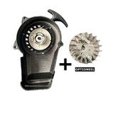 Standaard Trekstarter met aluminium rondsel voor alle 49cc quads en bikes