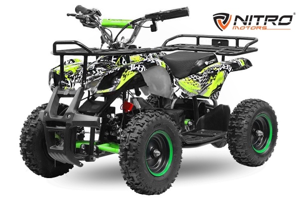 Elektrische kinderquad Eco Torino Sport 800W Graffiti Edition
