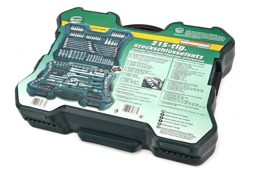 Mannesmann Doppendoos, 215-delig