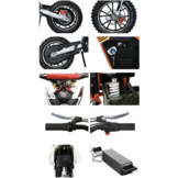 Elektrische crossmotor voor kinderen  - Eco Gazelle Nitro Motors