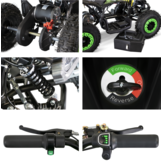 Elektrische kinderquad Python Deluxe 1000W 48V