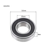 Lager 6002 RS 15x32x9