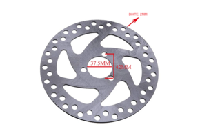 Remschijf 2  138mm | 3x42mm