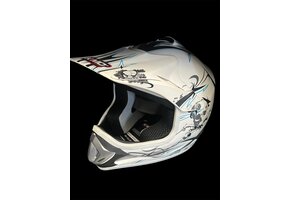 Xtreme Crosshelm - MAT White
