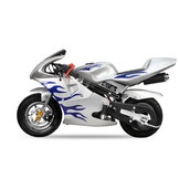 Mini Pocketbike PS77 Flamedesign Racingbike 49cc