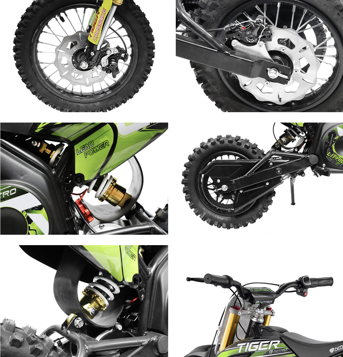 Eco Tiger Crossbike 1000W 36 Volt