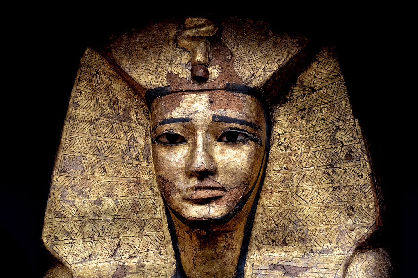 Egyptian Pharaoh Fotokunst auf Plexiglas und Dibond | Xiart