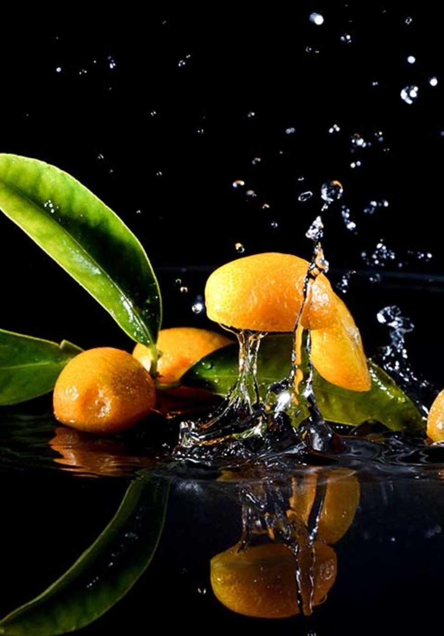 Splashing Clementines