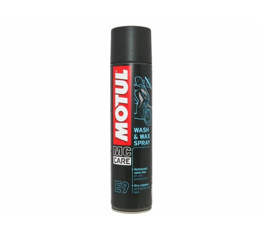 Motul E9 Wash & Wax Spray