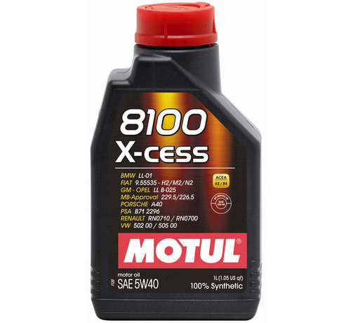 Motul 8100 X-Cess 5W40 - Motul