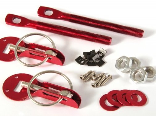 Molkenboer Autosport Motorkapsluiting Aluminium Rood