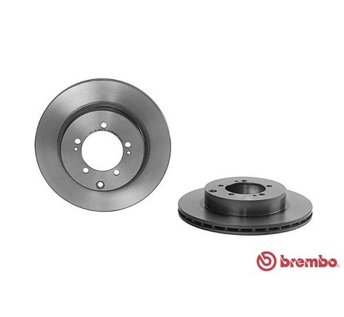 Brembo Remschijf geventileerd achteras HIGH CARBON