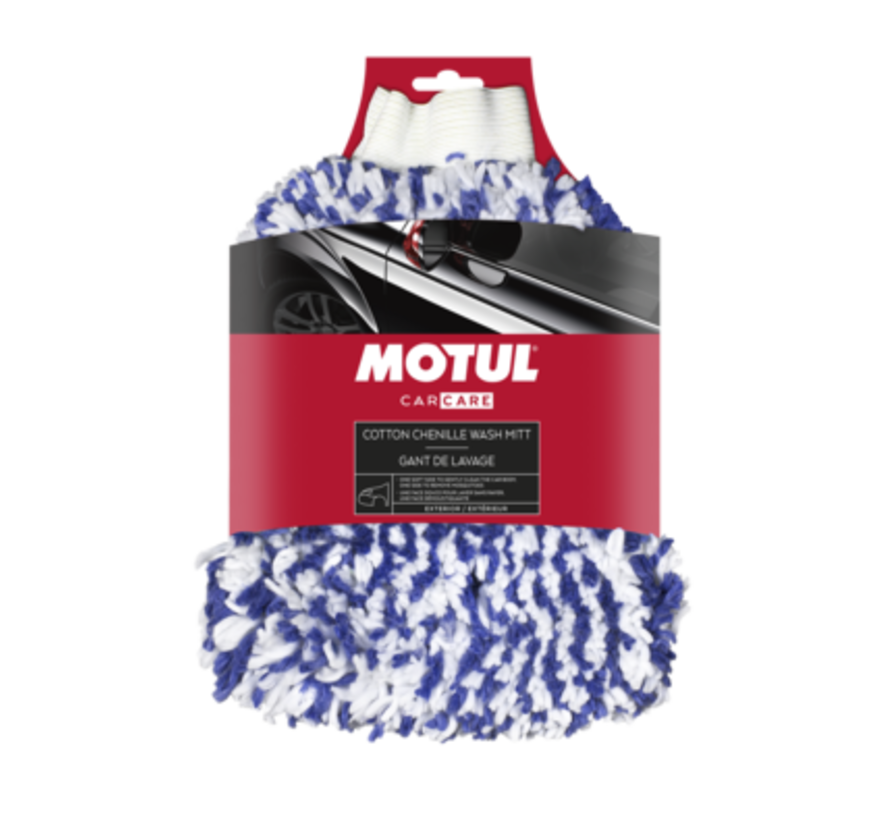 Motul Car Care Cotton Chenille Wash Mitt