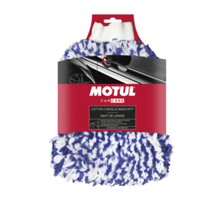 Motul Car Care Cotton Chenille Wash Mitt