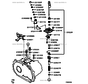 Mitsubishi 2590A099 Versnellingspook-as Kit