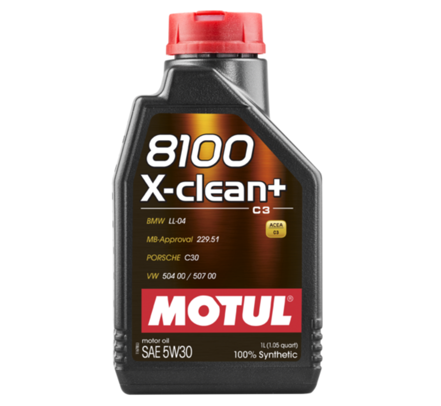 8100 X-Clean+ 5W30 - Motul