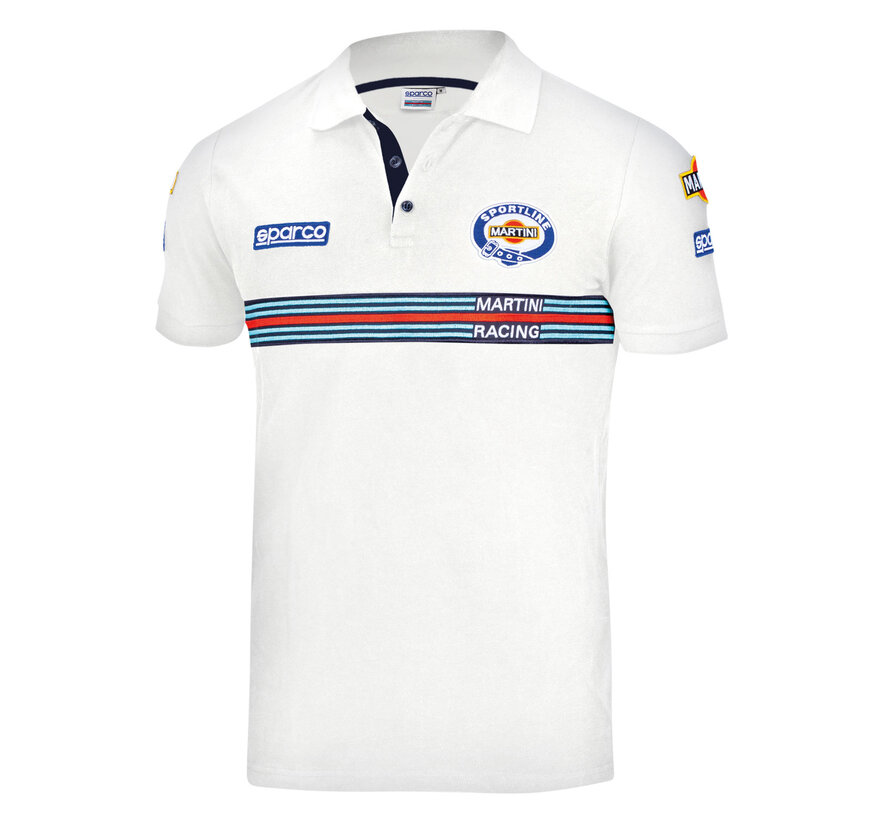 Sparco Poloshirt Martini Racing