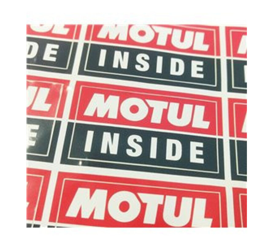 Motul Stickervel "Motul Inside"