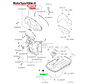 Mitsubishi MD050317 Carterringen (10st.)