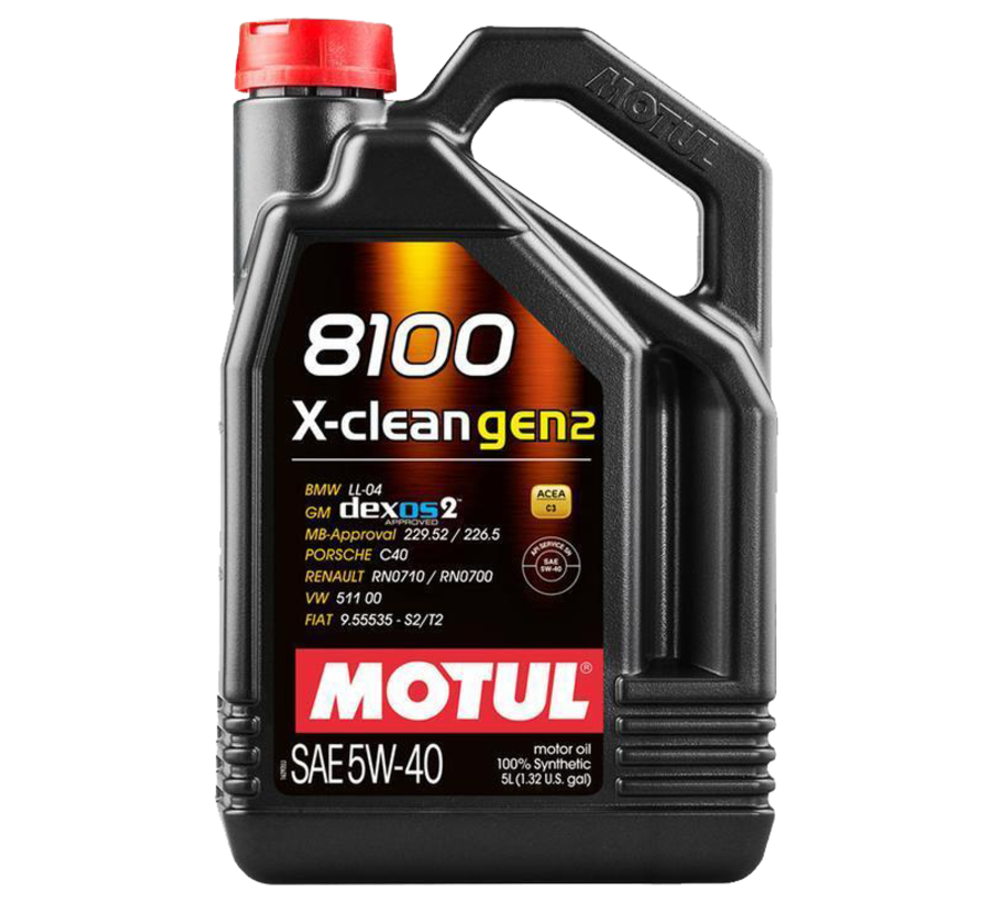 Motul 8100 X-Clean gen2 5W40