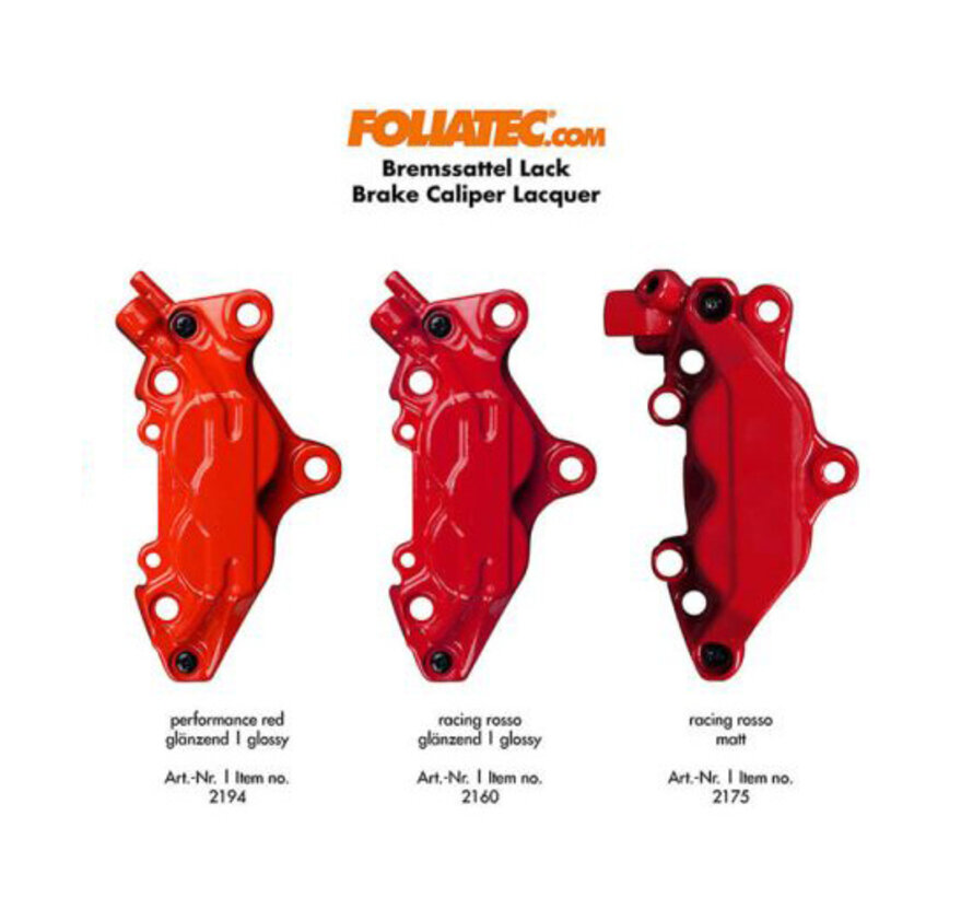 Foliatec Remklauwverfset