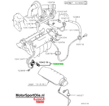 Mitsubishi MD121719 Emissie Solenoïde