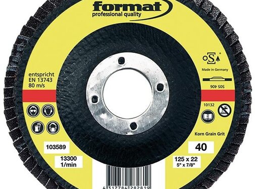 Format Lamellenschijf 115x22,23 K60