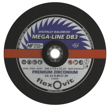 Flexovit Mega-Line DB3 230x7,5x22,23mm A8500