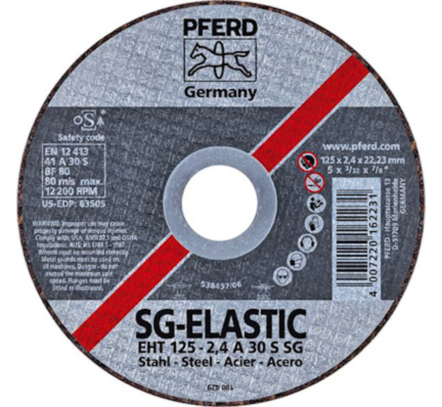PFERD Slijpschijf EH 125x2,4x22,23 A30S SG