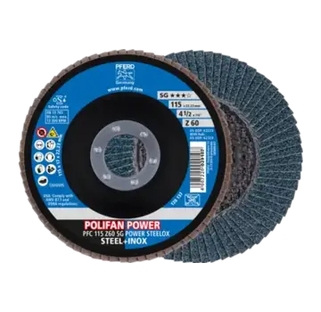 Pferd Gereedschap PFERD Lamellenschijf PFC 115 Z 60