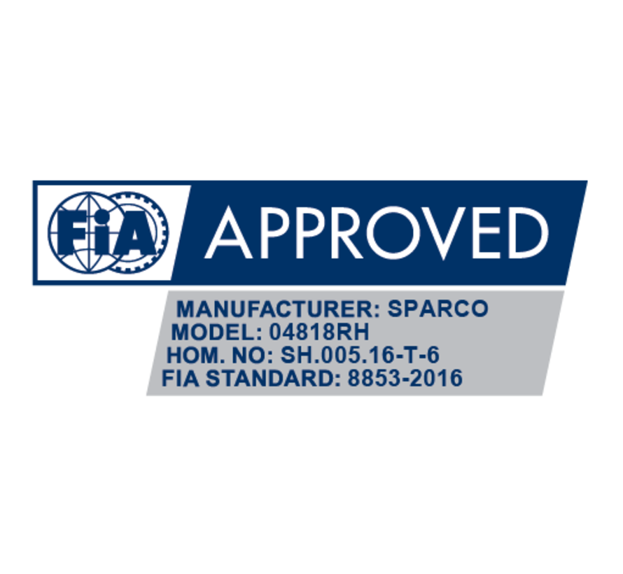 Sparco 6-punts (FIA) Gordel