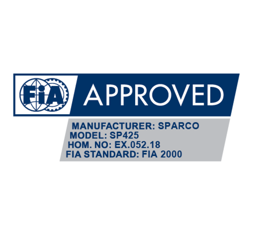 Sparco Brandblussysteem