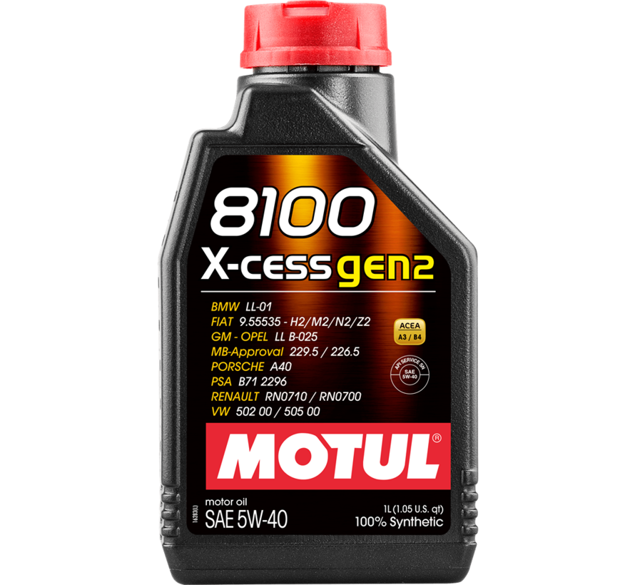Motul 8100 X-Cess gen2 5W40