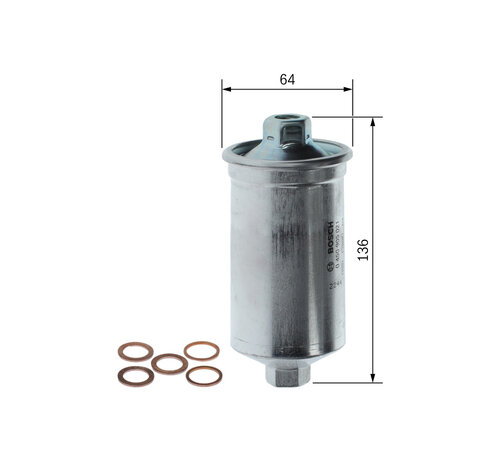 Bosch BOSCH | Brandstoffilter
