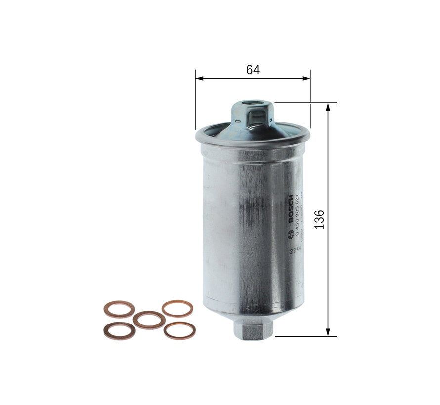 BOSCH | Brandstoffilter