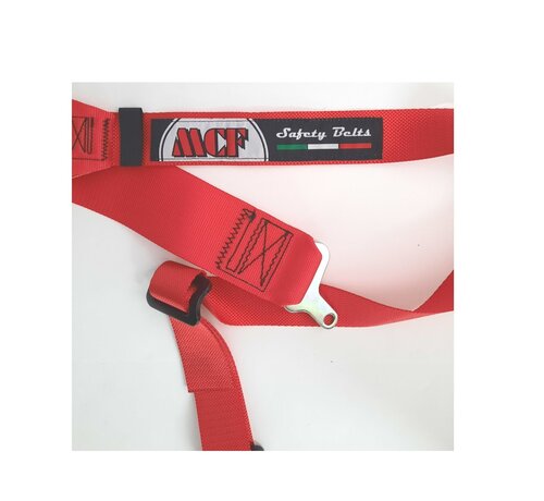 MCF 6-punts Gordel Rood