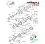 Mitsubishi Motors Corporation Mitsubishi MD747744 Lager M/T Ingaande As