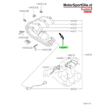 Mitsubishi Motors Corporation Mitsubishi MS851727 Bougies Denso