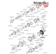 Mitsubishi Motors Corporation Mitsubishi MD740235 Tandwiel Tussenas 2e Versnelling