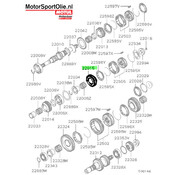 Mitsubishi Motors Corporation Mitsubishi MD743164 Tandwiel M/T Ingaande As 5e Versnelling