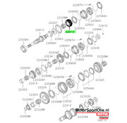 Mitsubishi Motors Corporation Mitsubishi MD743313 Tandwiel M/T Ingaande As 3e Versnelling