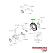 Mitsubishi Motors Corporation Mitsubishi MD743362 Tandwiel M/T Differentieel Aandrijving